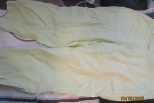 Damen Hose 100% Leinen lindgrün XL 44 New Port Easy Style - Bild 1 von 2