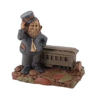 Tom Clark Gnome PULLMAN Conductor Passenger Car Amtrak Sign 1986 #85 COA Train - Picture 1 of 18