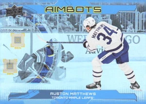 2024-25 Upper Deck Auston Matthews #AB-21 Aimbots - Picture 1 of 2
