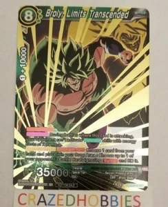Dragon Ball Super Card Game Event Pack 3 Broly Limits Trasced BT6-060 M/NM! - Foto 1 di 1