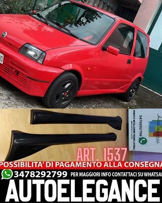 1537 MINIGONNE ADATTE PER FIAT CINQUECENTO SPORTING 1998 LOOK SPORTIVO - Immagine 1 di 4