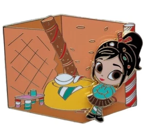 Disney Pin 2023 WDW LE Darlings Set Wreck It Ralph Vanellope #160594 New Ship - Picture 1 of 11