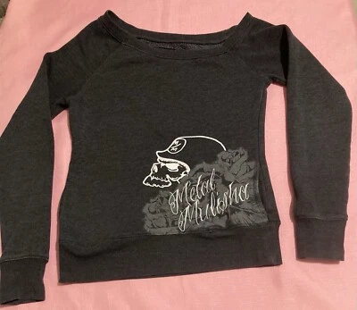 Sudadera Suéter Mulisha Vintage Metal Talla X Pequeña Calavera Grunge Y2K Bolsillos Foto 1 de 4
