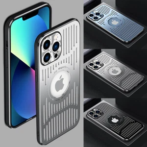 Luxury Hollow Aluminum Alloy Metal Case fit MagSafe For iPhone 12 13 14 15 16 - Picture 1 of 20