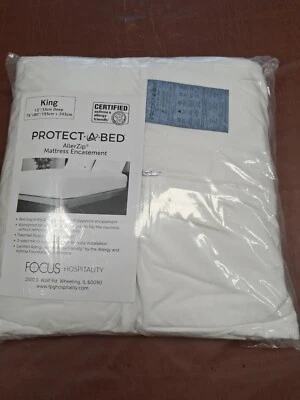 Funda colchón Focus Hospitality Protect-A-Bed Allerzip tamaño king Foto 1 de 4