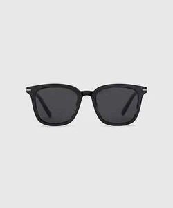 BLUE ELEPHANT- DUSTIN Black Sunglasses UV400 50mm Square Frame Unisex Classic - Picture 1 of 6
