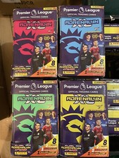 panini adrenalyn xl 2020/21 classic tins all 4 pink blue yellow and green