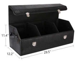 Universal Foldable Car Trunk Organizer Storage Cube Box Car Truck SUV RV - Foto 1 di 5