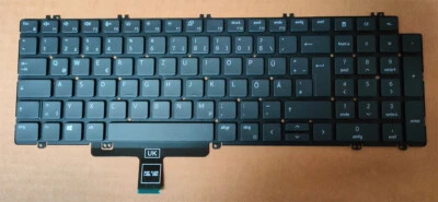 UNRETSCHIEDLICH original Tastatur Dell Latitude 5521 5531 Keyboard neues Model (2021)