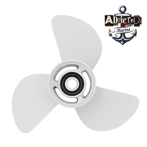 13 1/2 x 15-K Prop For Yamaha Propeller Prop 50-140hp OUTBOARDS 3 Blade Aluminum - Bild 1 von 1