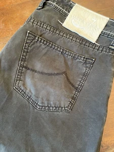 Jacob Cohen Pure Cotton Pants Black Size W35 - Picture 1 of 9