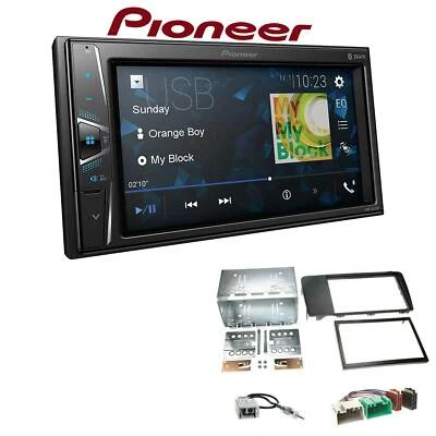 Pioneer Autoradio Bluetooth Touchscreen USB für Volvo V70 II 2004-2007 schwarz - Bild 1 von 4