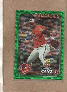 yennier cano baltimore orioles topps 2024 158 491/499 green - Bild 1 von 2