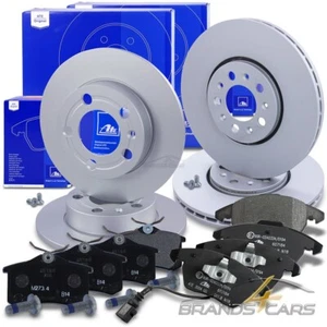 ATE BREMSSCHEIBEN +BELÄGE VORNE+HINTEN FÜR AUDI A1 SEAT SKODA FABIA 3 VW POLO 5 - Bild 1 von 12