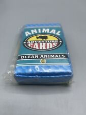 Arby's Animal Adventure Cards - 2000 - Rare - Sealed - Ocean Animals