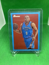 2009-10 Bowman '48 Russell Westbrook #55 SP Blue #/1948 Thunder UCLA 