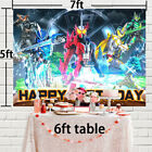 Kamen Rider Party Supplies Birthday Decor Backdrop Banner Poster vinyl 5*3ft