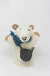 Children Polar Bear Hand Puppet/ Kids Gift/ Children educational toys - Picture 1 of 6