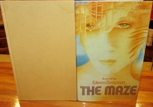 The Maze ~ Eileen Simpson. Collins & Harvill Press 1976.1st HbDj UNread in MELB - Foto 1 di 12