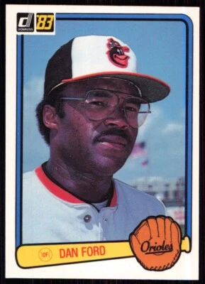 1983 Donruss Dan Ford Baltimore Orioles #509 - Image 1 of 2