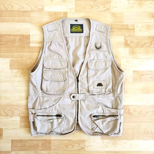 Camel Trophy Adventure Wear Outdoor Vest Men’s L Camera Zip Vintage 90s Fishing - Picture 1 of 10
