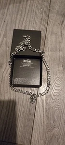 To My Man Necklace Gift For Boyfriend Gift for Husband Gift for Man Chain 70cm - Picture 1 of 1
