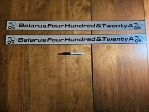 Belarus Canada 420A Tractor Hood Bonnet Decal Set NOS - Picture 1 of 4