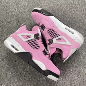 Nike Air Jordan 4 "Orchid" Mid Top Retro Women's And Men's Basketball Shoes - Picture 1 of 8