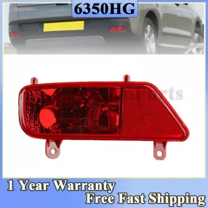 Rear Left N/S Bumper Fog Light Lamp Red Lens Cover For Peugeot 3008 2009-2015 UK - Picture 1 of 12