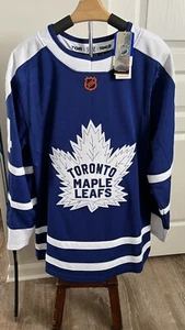 2022-23 Adidas Authentic Retro Reverse Auston Matthews Jersey Salming Patch 🔥 - Picture 1 of 8