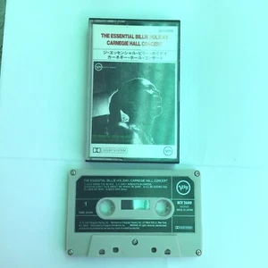 Japan BILLIE HOLIDAY Carnegie Hall 1969 cassette MONO Paper Label Verve UCV2600 - Picture 1 of 10