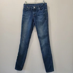 Nobody Denim 25 Blue Stretch Skinny Jeans - Picture 1 of 3
