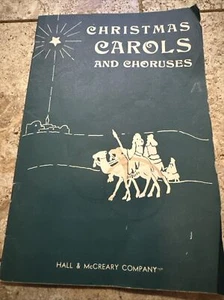 Vintage 1924 Weihnachtslieder und Chöre Hall & McCreary Holiday Songbook - Bild 1 von 4