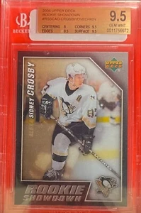 Upper Deck Rookie Showdown S. Crosby A. Ovechkin 2006 #RSSCAO BGS 9,5 - Imagen 1 de 2
