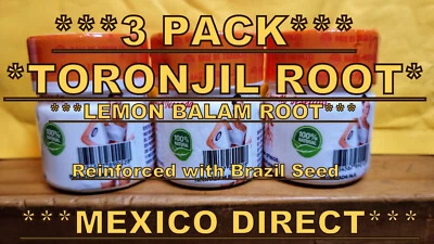 3 PAK Cápsulas Raíz Bálsamo Limón Raiz De Toronjil Brasil Semilla Pérdida de Peso Quema Grasa Foto 1 de 4