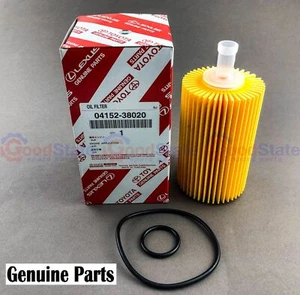 Genuine Lexus LX570 URJ201 3UR 5.7 Petrol Oil Filter w Gasket - Picture 1 of 18