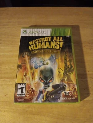 XBox 360 Destroy All Humans Path of the Furon Untested - Image 1 of 4