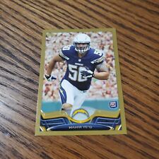 2013 Topps Gold Parallel Manti Te'o Chargers Rookie 11 #'d 0905/2013