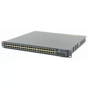HP 4800G PWR 3CRS48G-48P-91 48-Port PoE Gigabit Switch w/ 3C17767 2x10G Module - Picture 1 of 3