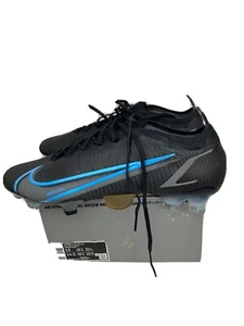 Nike Vapor 14 Elite FG soccer cleat Black grey Blue size 13 (CQ7635-004) new - Picture 1 of 6