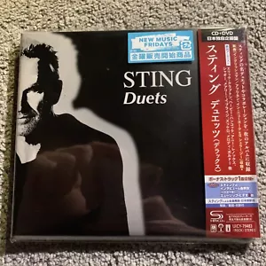 STING-DUETS Japanese Deluxe Edition CD + DVD New Sealed VERY RARE - Picture 1 of 2