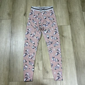 Beyond Yoga Legging Womens Small Pink Floral High Waisted Gym Stretch Pull On - Picture 1 of 7