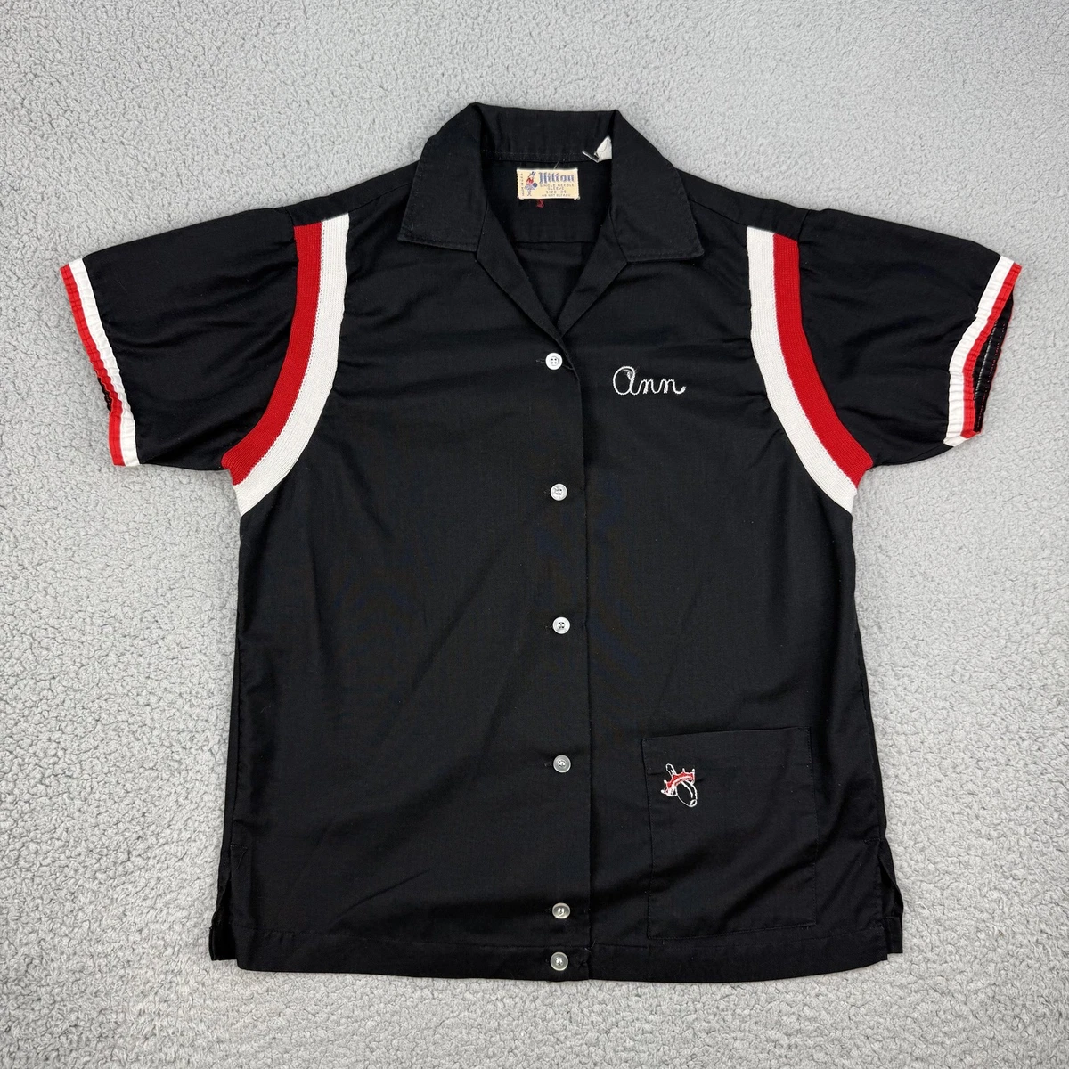 vintage hilton bowling shirt products for sale | eBay
