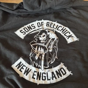 Vintage New England Sideline Hoodie * SONS OF BELICHICK Sweatshirt - Bild 1 von 9