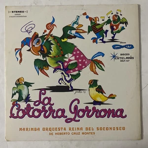 MARIMBA REINA DEL SOCONUSCO - LA COTORRA GORRONA - 1978 MEXICAN LP - Picture 1 of 4