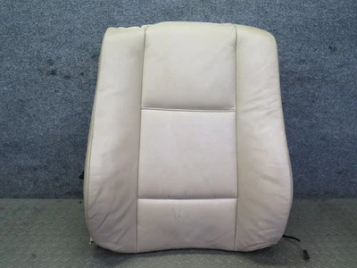 01-06 BMW E46 330ci CONVERTIBLE ASIENTO DELANTERO DERECHO SUPERIOR CUERO COJÍN BEIGE OEM Foto 1 de 4