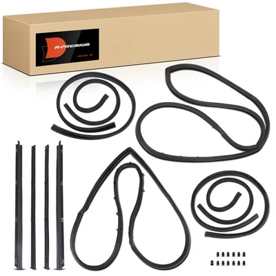 A-Premium 10x Weatherstrip 密封前适用于吉普 CJ5 1968 - 1983 CJ5A CJ6 Scrambler — 第 1/4 张图片