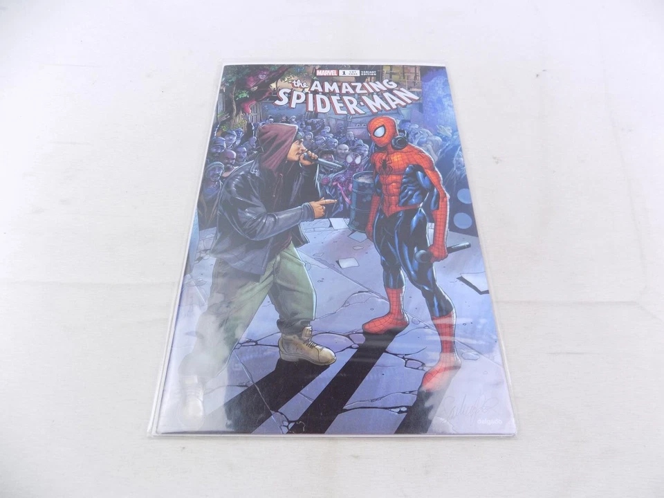 Nuevo Marvel Comics The Amazing Spider-Man Edición 1 Variante Eminem Hustl E... Foto 1 de 1