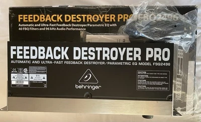 Behringer Feedback Destroyer Pro FBQ2496 Automatic and Ultra-Fast - Image 1 of 4