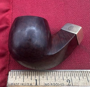 Vintage C.P.F. Pipa para fumar French Briar Estate con banda de metal Stummel solamente - Imagen 1 de 9